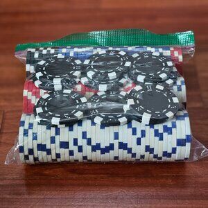RARE LUXURY SET ITALY AGRESTI CERAMIC POKER GAMING REPLACEMENT CHIPS